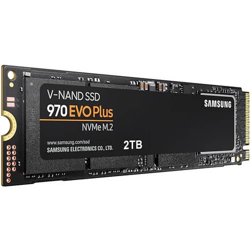 Disque SSD interne Samsung 2 To 970 EVO Plus NVMe M.2