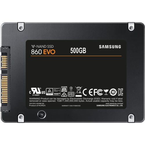 Disque SSD interne Samsung 500 Go 860 EVO SATA III 2,5 po – Image 3