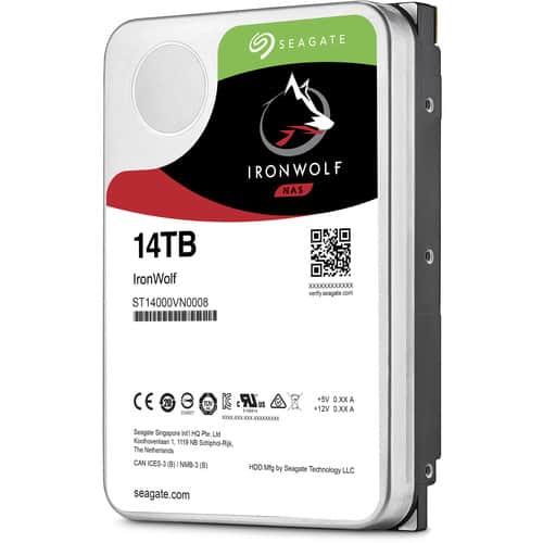 Seagate 14 To IronWolf 7200 rpm SATA III 3.5 "Internal NAS HDD (Retail) – Image 3