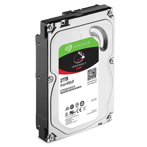 Seagate 2 To IronWolf 5900 rpm SATA III 3.5 "Internal NAS HDD (Retail) – Image 3