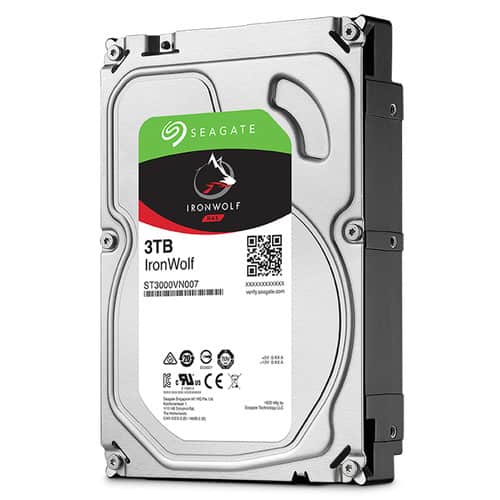 Seagate 3 To IronWolf 5900 rpm SATA III 3.5 "Internal NAS HDD (Retail) – Image 3