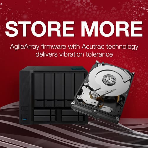 Seagate 3 To IronWolf 5900 rpm SATA III 3.5 "Internal NAS HDD (Retail) – Image 5