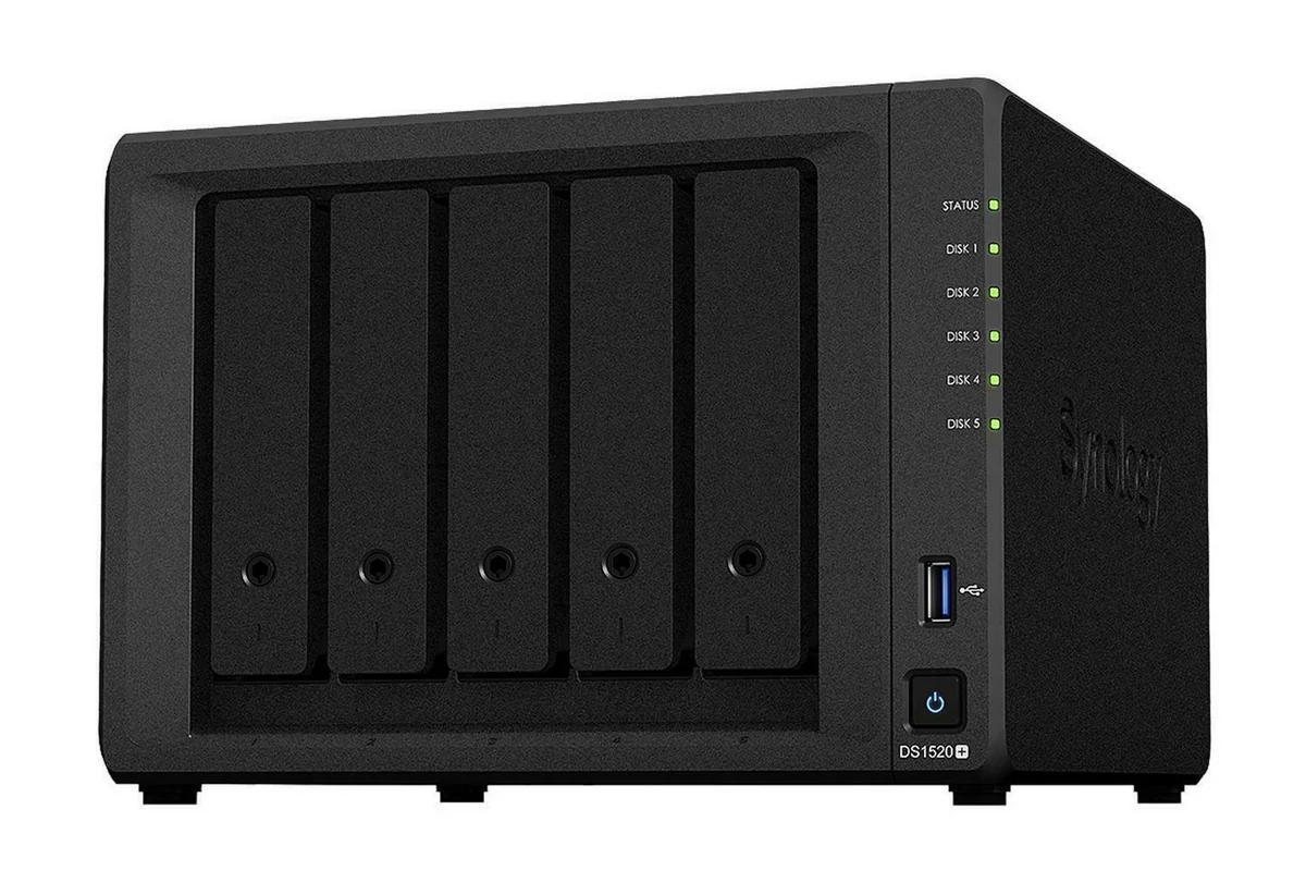 Synology DiskStation Ds1520 =5 -bay NAS
