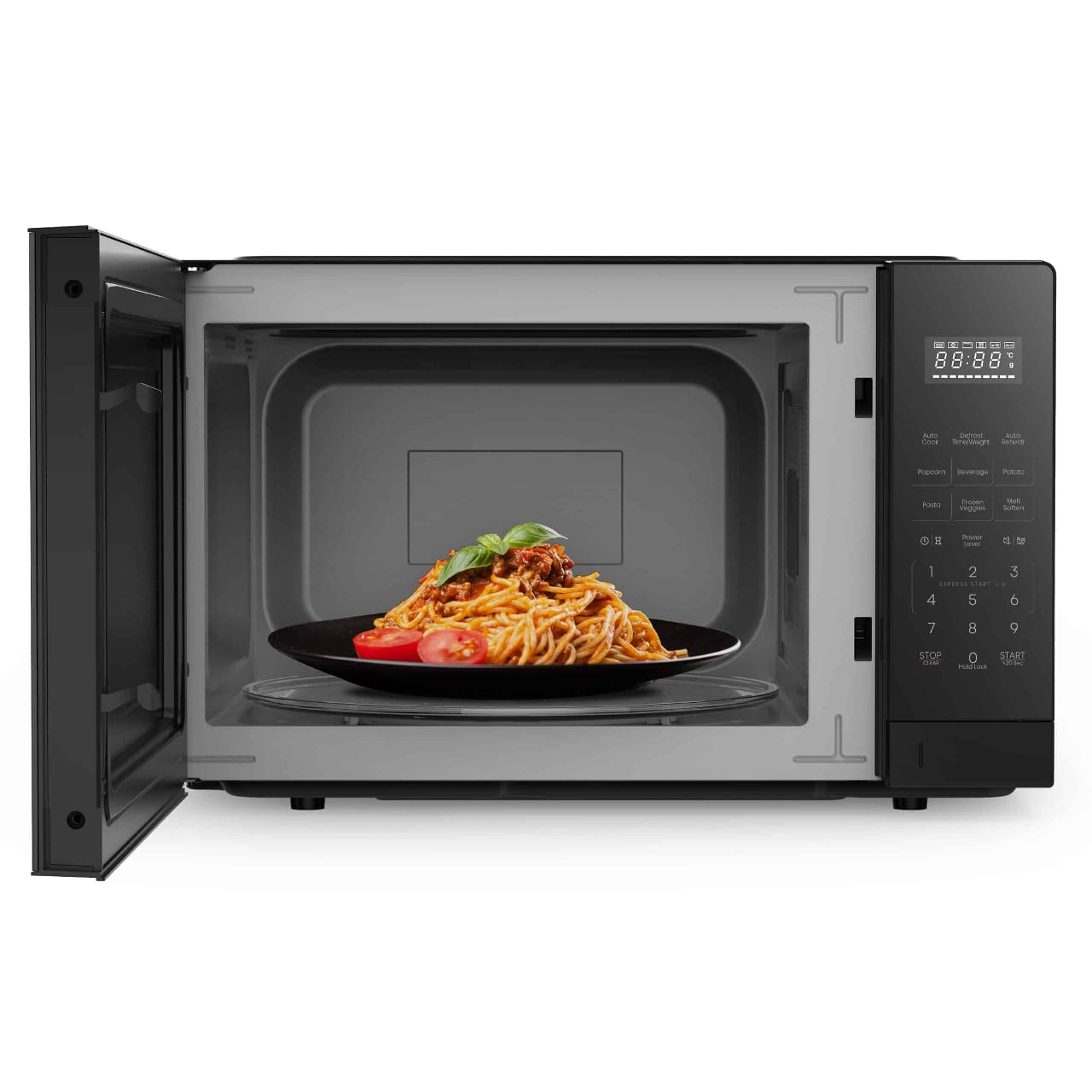 MICRO ONDE HISENSE 34LITRES AVEC GRILLE NOIR MATTE H34MOBS17 – Image 3