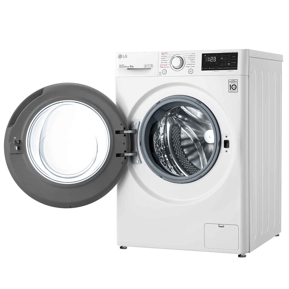 MACHINE A LAVER LG 8KG FRONT LOAD BLANC F4R3TYG3W – Image 2